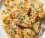 Garlic Parmesan Chicken with Creamy Pan Sauce