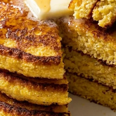 Johnny Cakes with Crisp Cornmeal Edges finished recipe