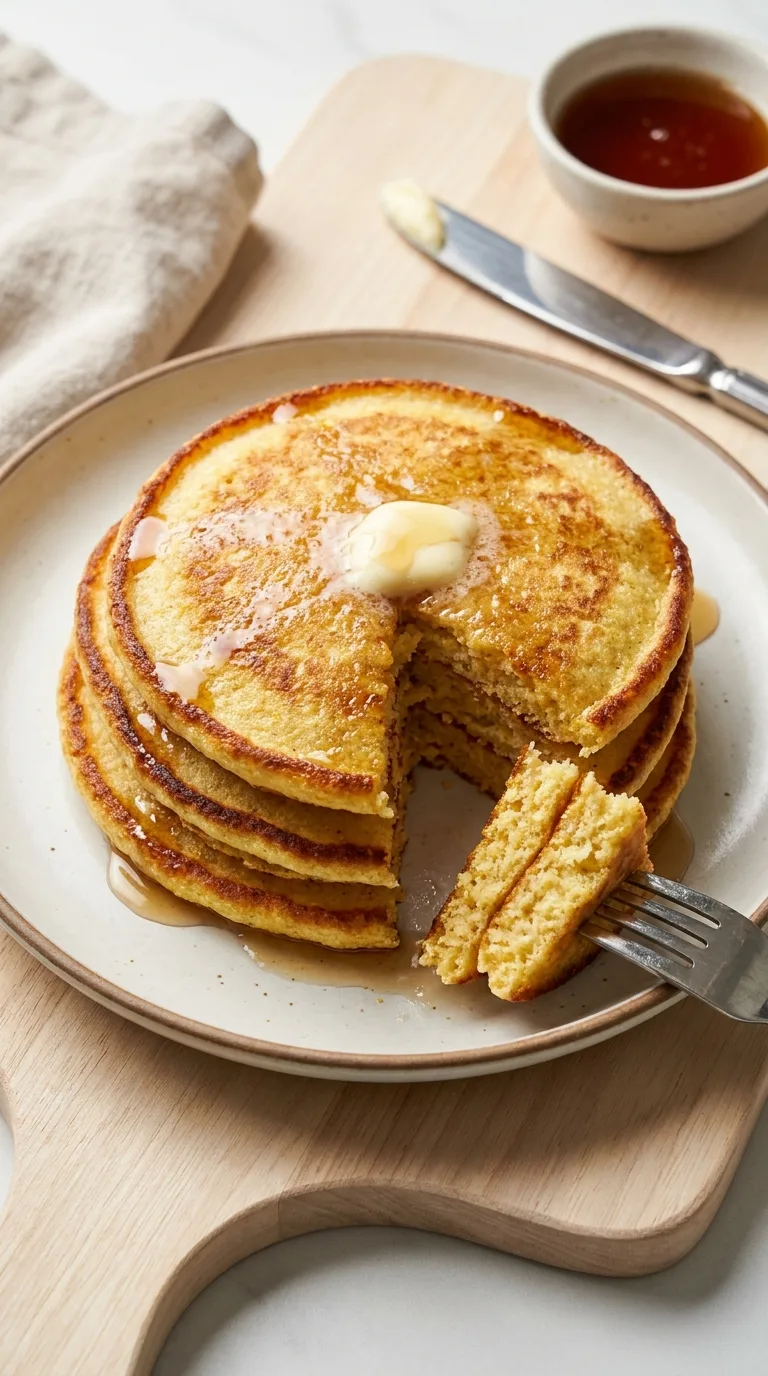 Johnny Cakes with Crisp Cornmeal Edges step Final