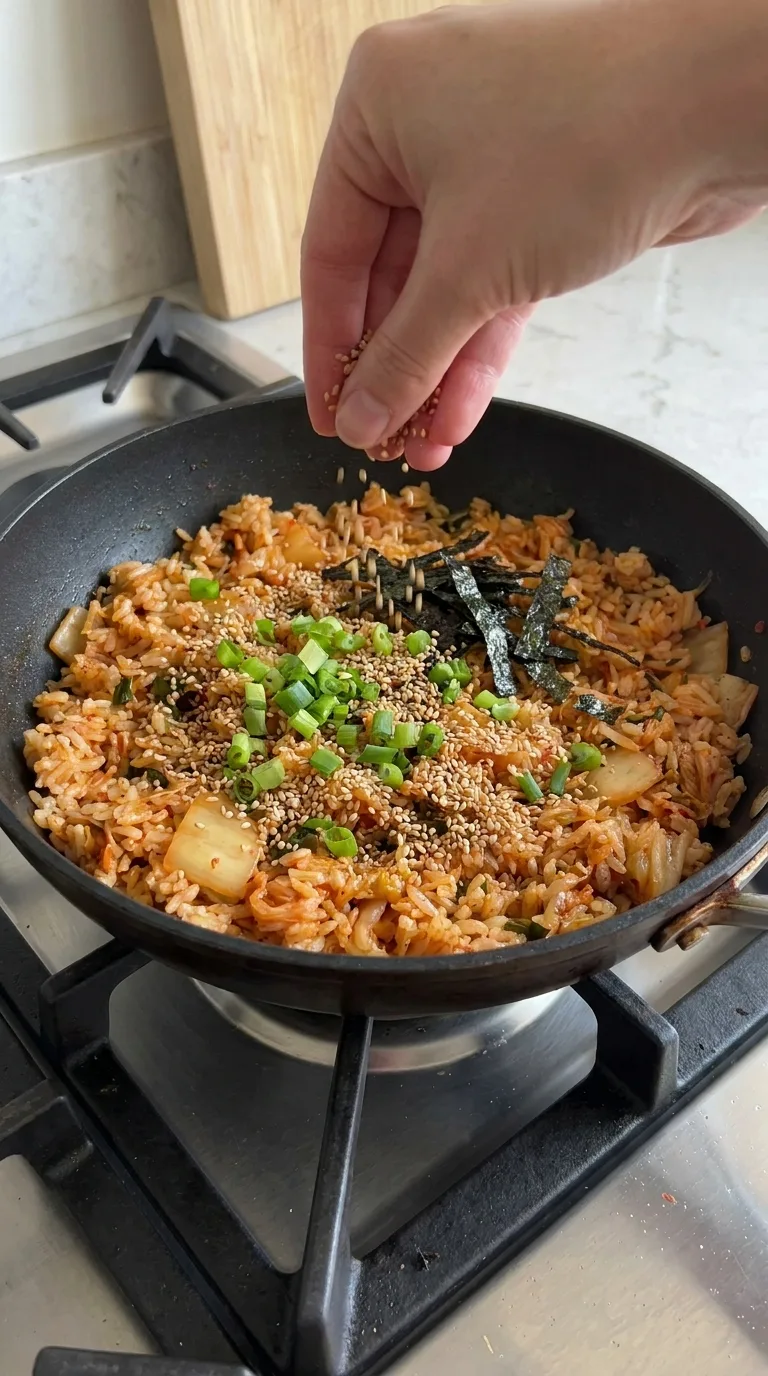 Kimchi Fried Rice step 14