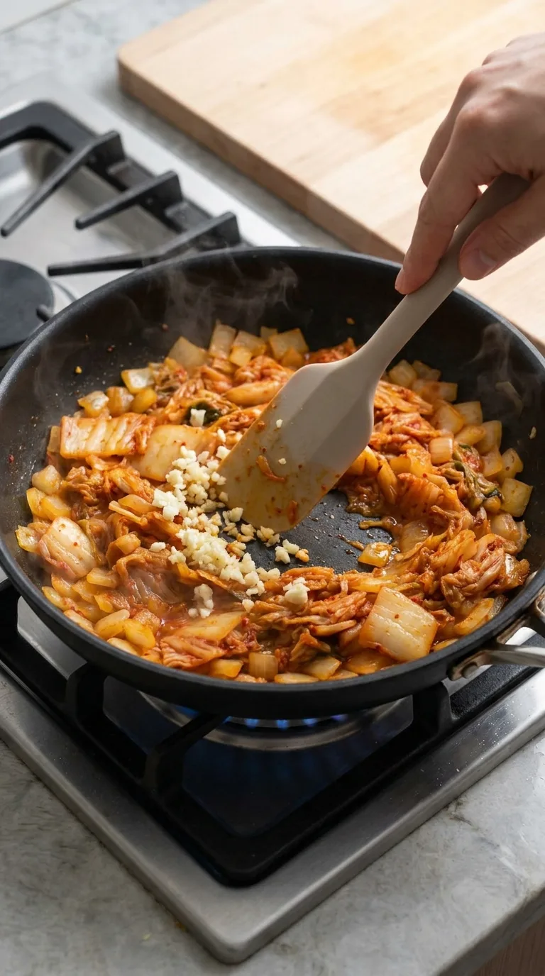 Kimchi Fried Rice step 5