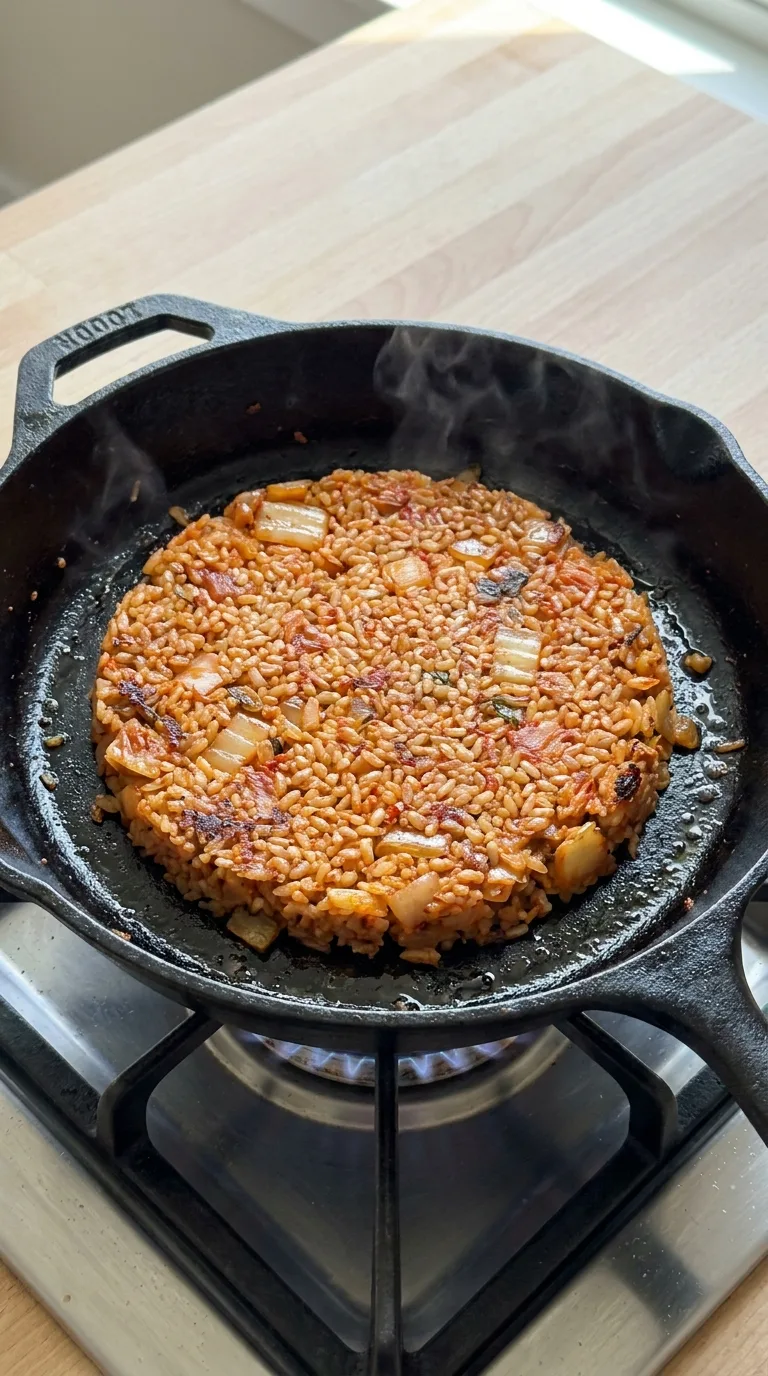 Kimchi Fried Rice step 9