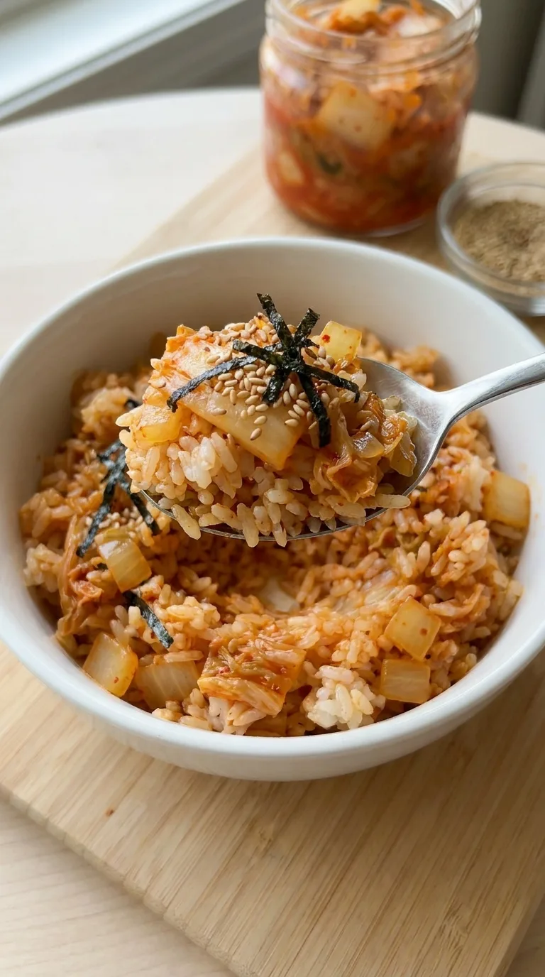 Kimchi Fried Rice step Final