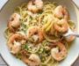 Lemon Butter Garlic Shrimp Pasta