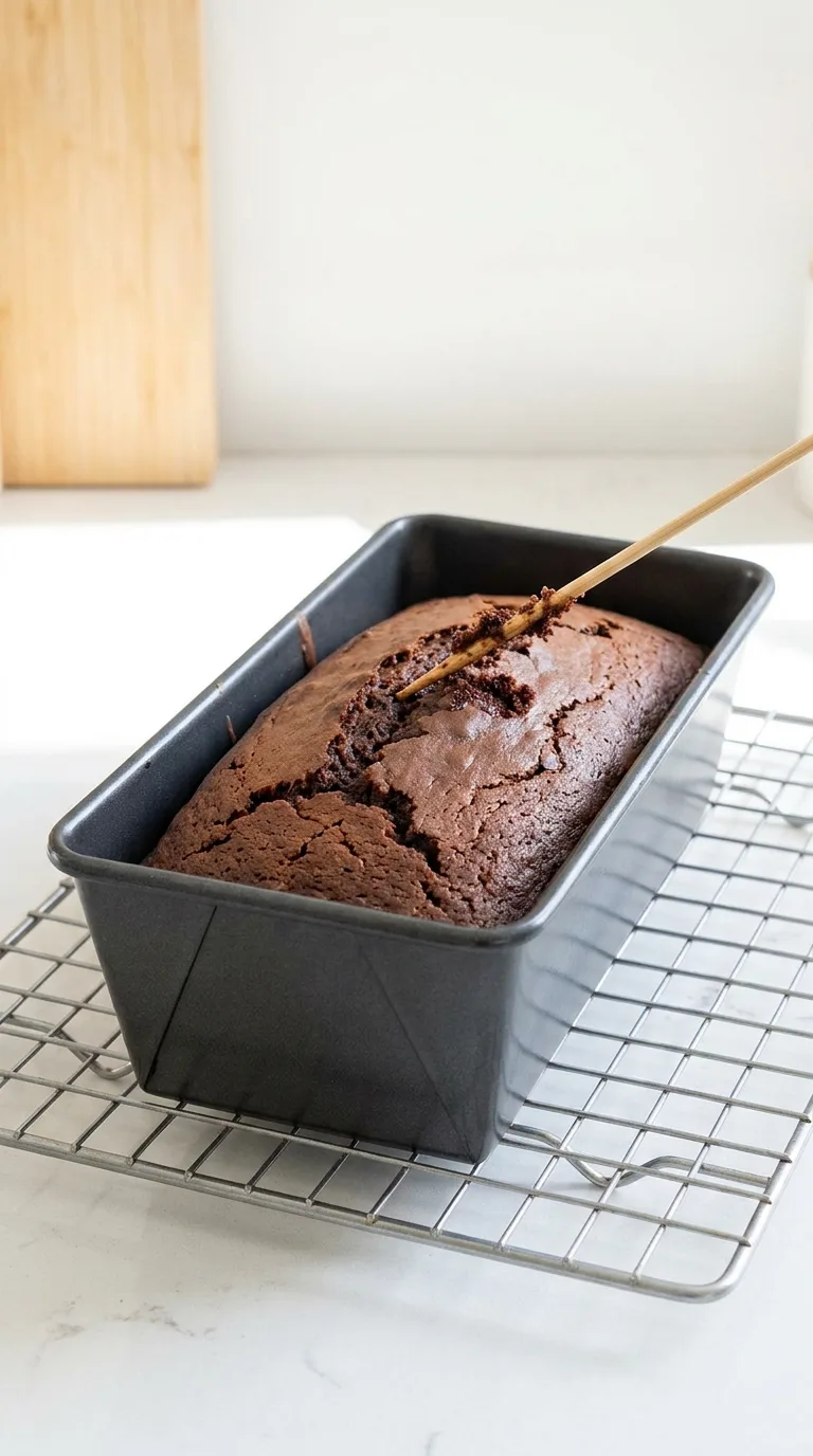 Rich Chocolate Pound Cake step 10