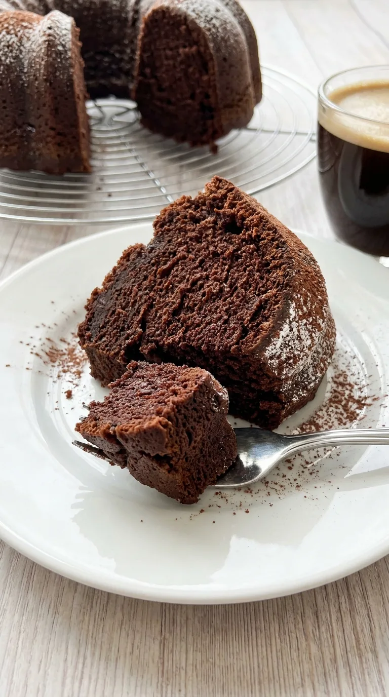 Rich Chocolate Pound Cake step Final