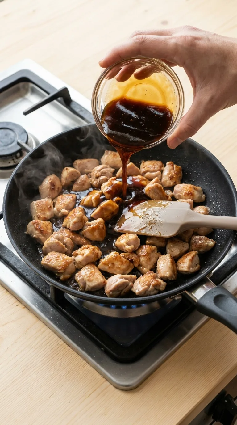 Teriyaki Chicken with Homemade Sauce step 7
