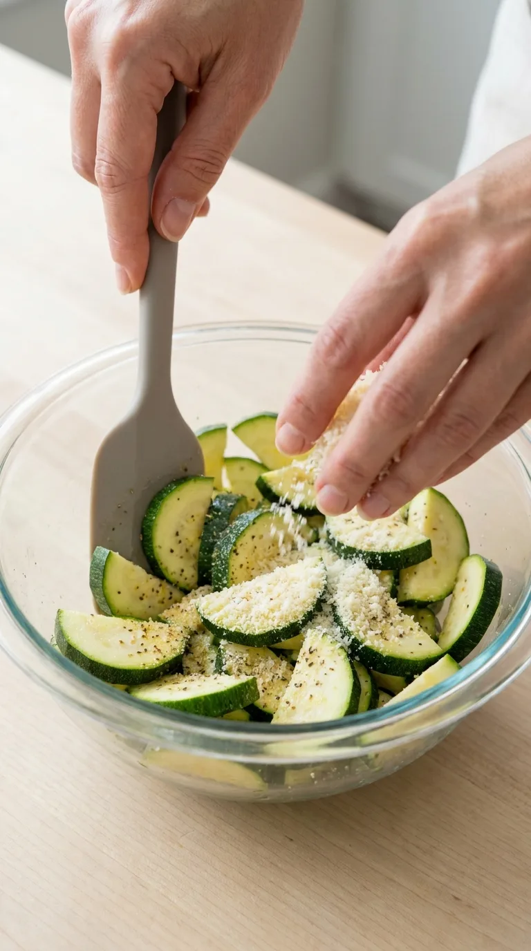 Air Fryer Zucchini step 4