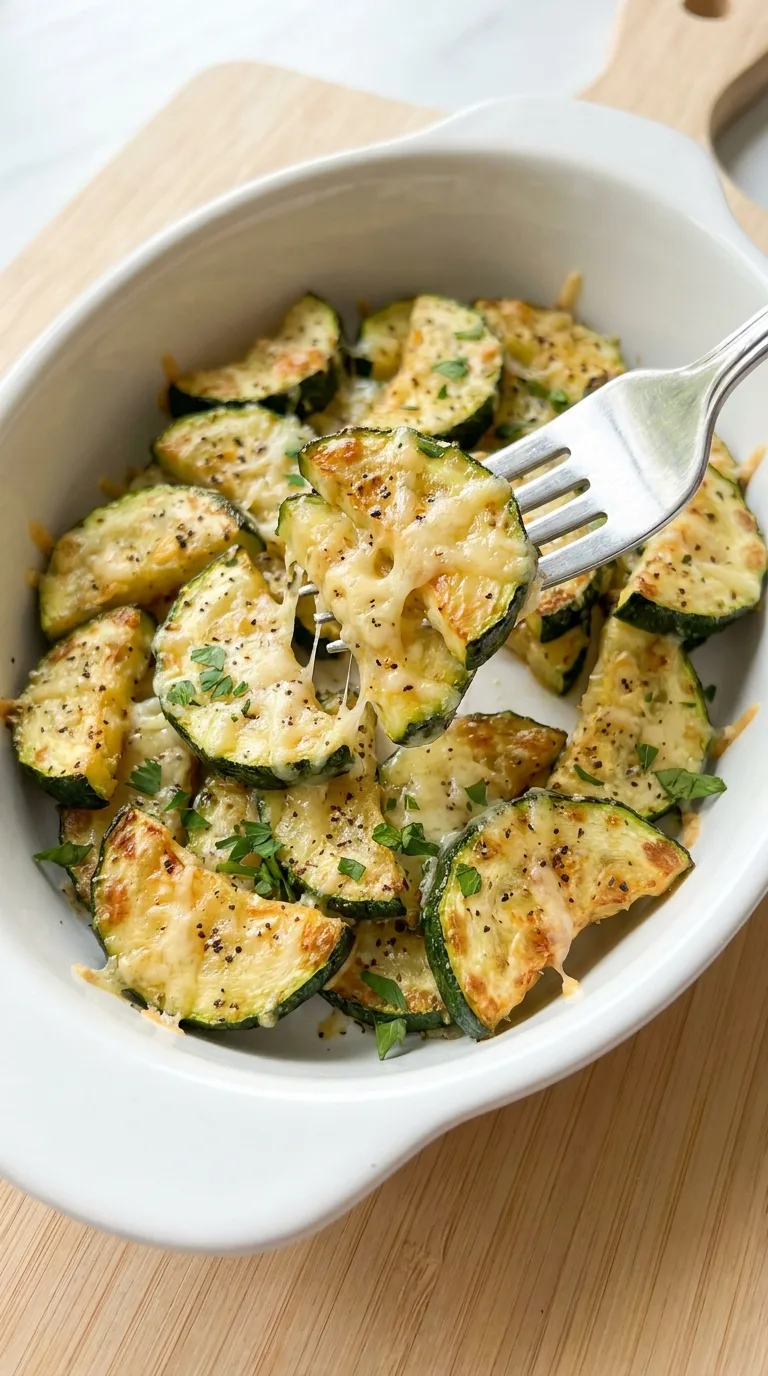 Air Fryer Zucchini final dish