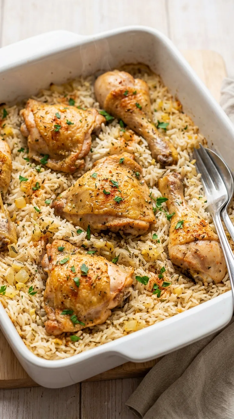 Baked Chicken and Rice featured image