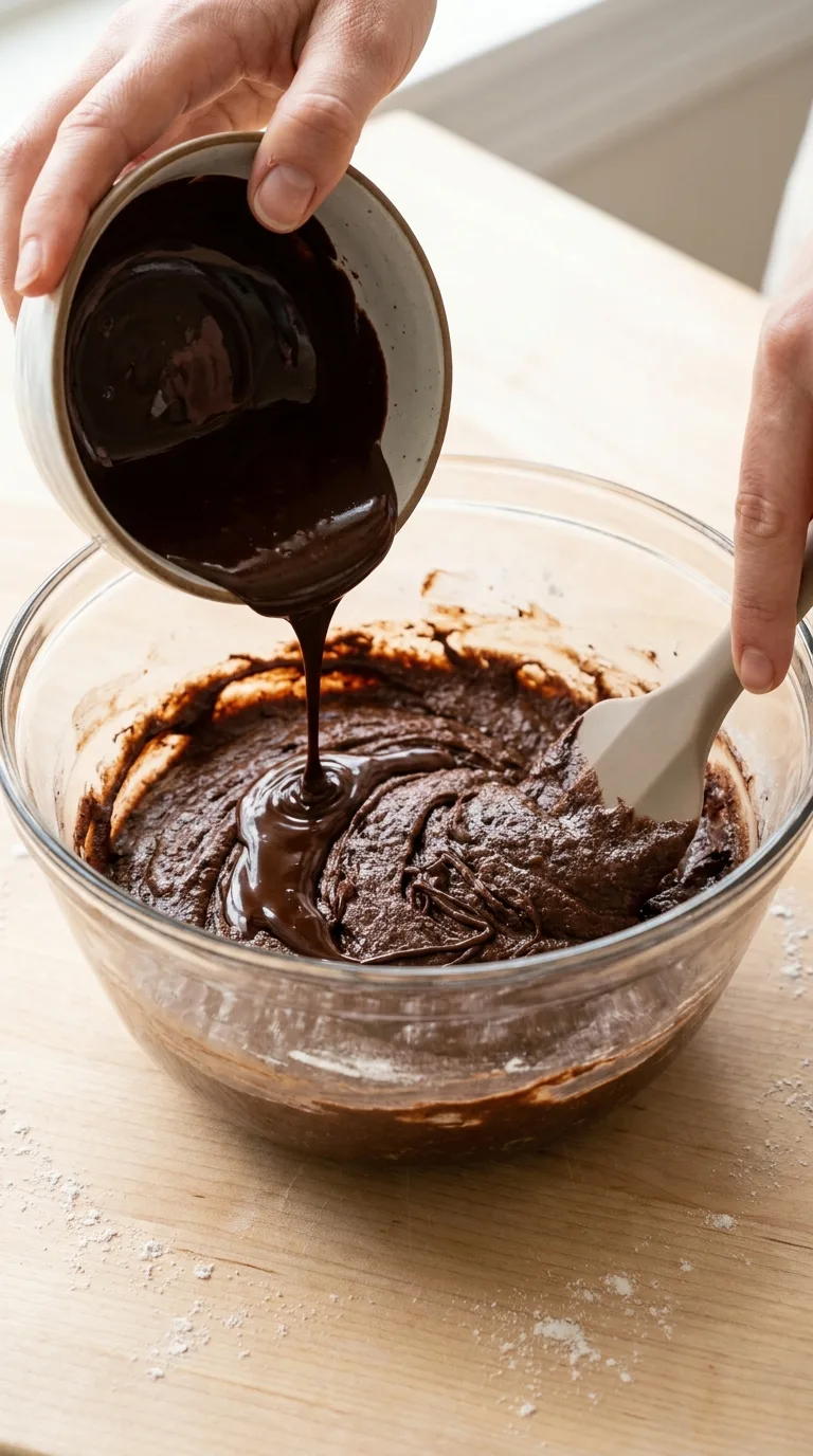 Chocolate Peppermint Brownie Cookies step 4
