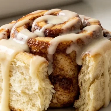 Cinnamon Rolls finished recipe