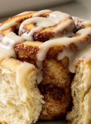 Cinnamon Rolls finished recipe