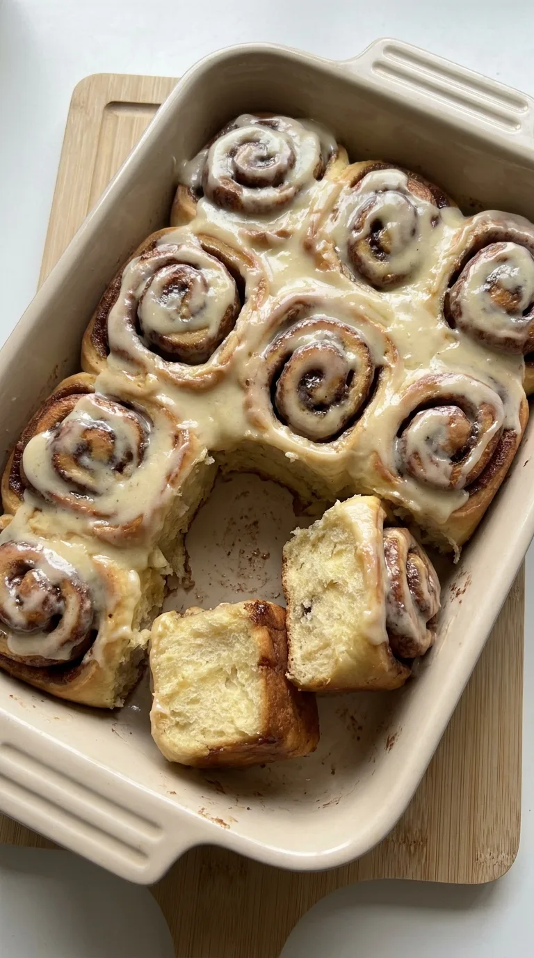 Cinnamon Rolls final dish