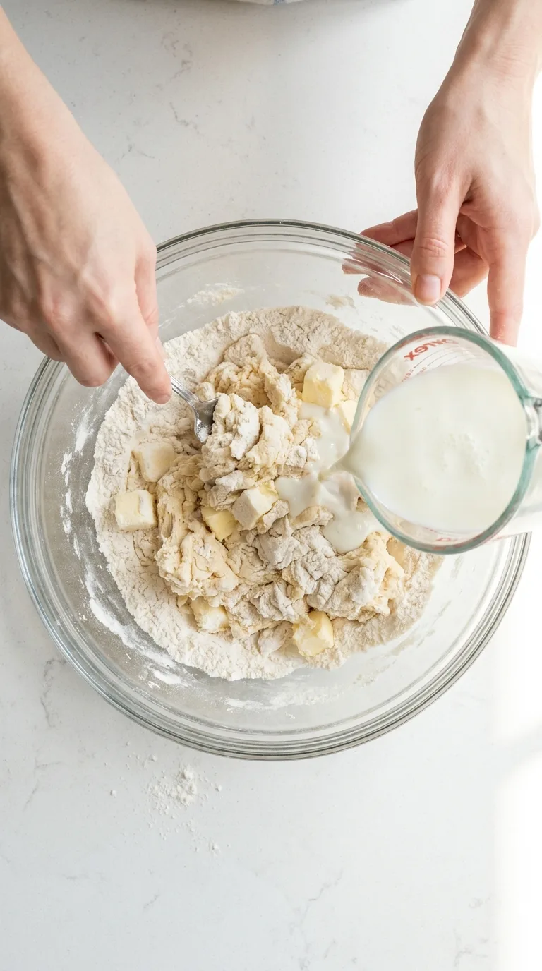 Hot Honey Chicken Biscuits step 3