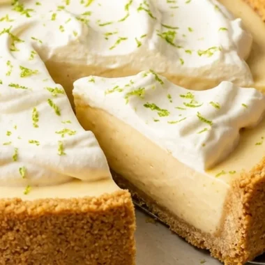 Key Lime Pie finished recipe