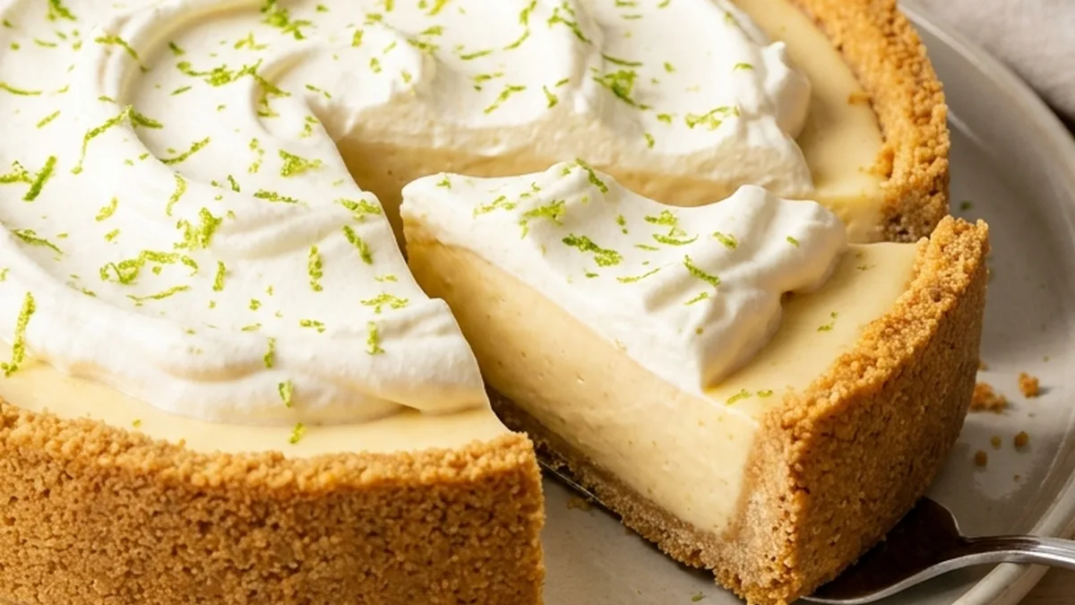 Key Lime Pie finished recipe