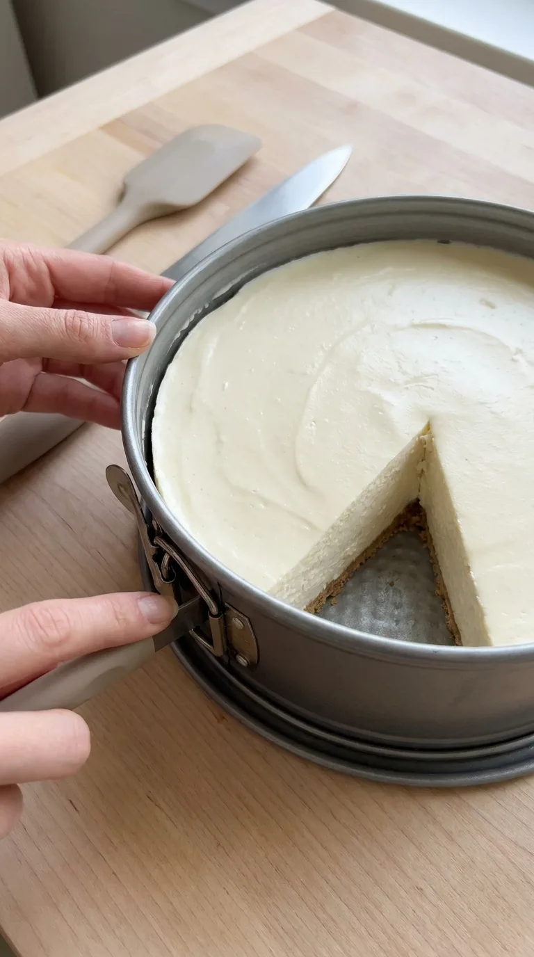 No Bake Cheesecake step 10