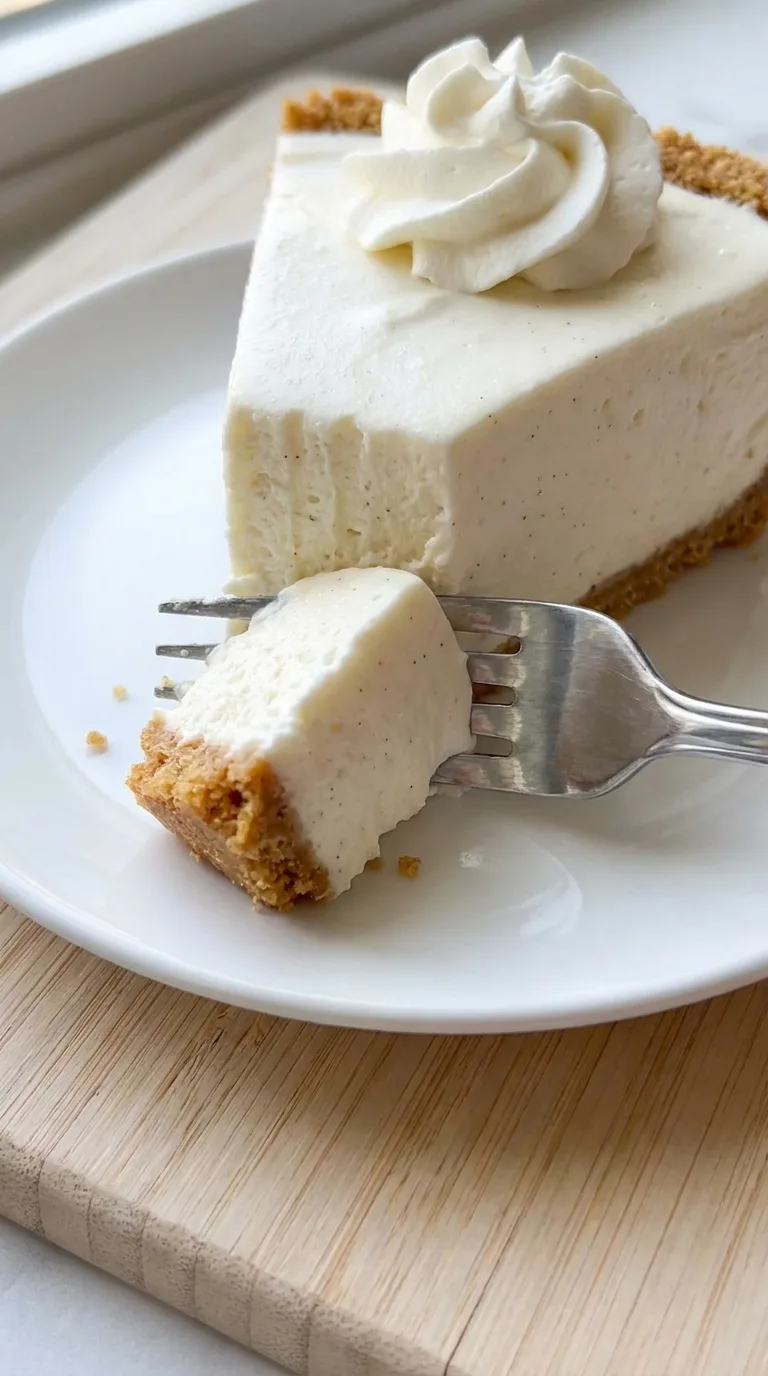 No Bake Cheesecake final dish