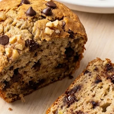 Protein Banana Muffins finished recipe
