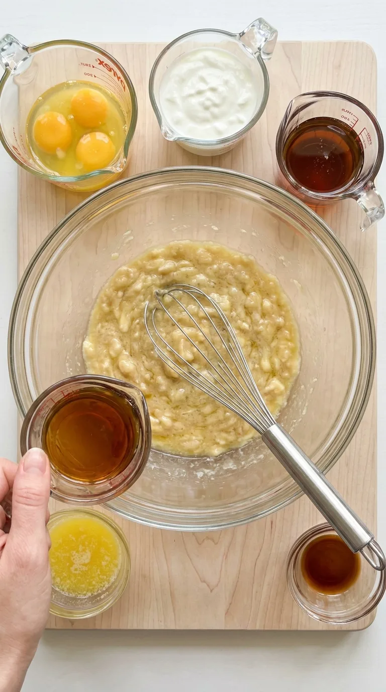 Protein Banana Muffins step 3