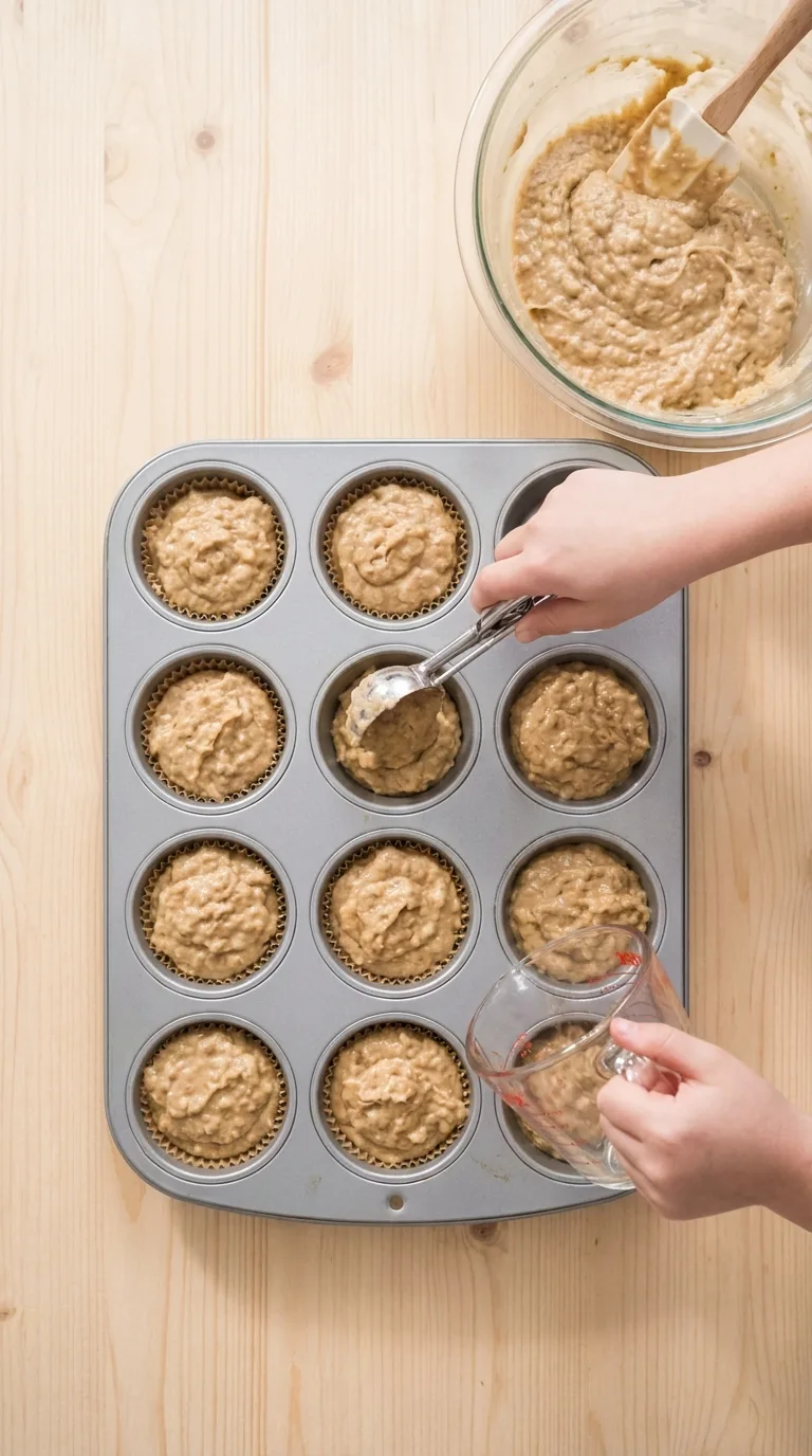 Protein Banana Muffins step 6
