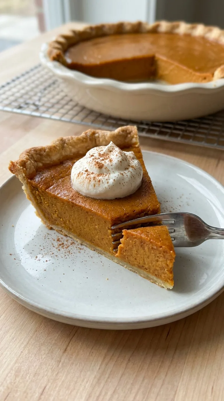 Pumpkin Pie final dish
