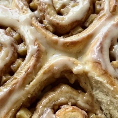 apple pie cinnamon rolls finished recipe