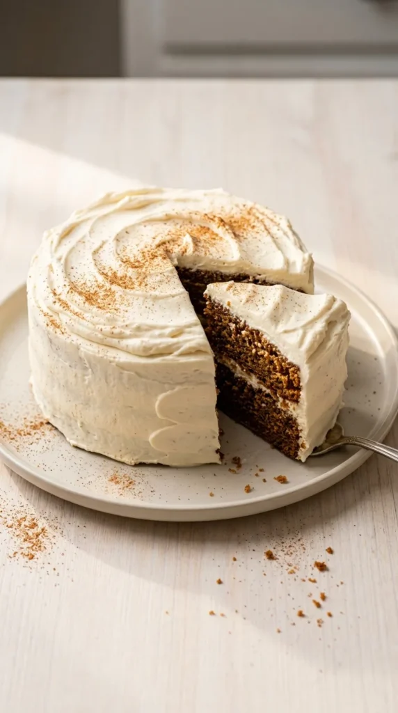 Gingerbread Layer Cake full finished recipe