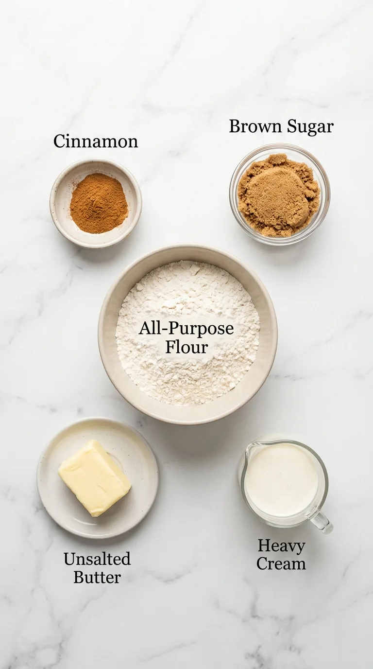 Gingerbread Layer Cake ingredients