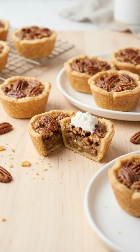 Mini Pecan Pies full finished recipe