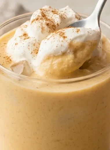 Pumpkin Pie Smoothie finished recipe