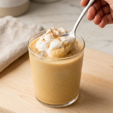Pumpkin Pie Smoothie finished recipe