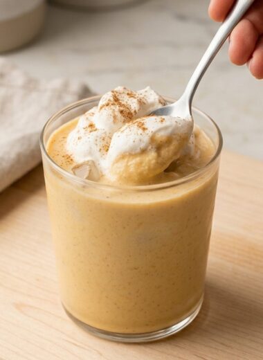 Pumpkin Pie Smoothie finished recipe