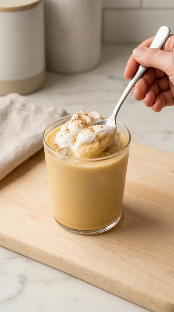 Pumpkin Pie Smoothie full finished recipe