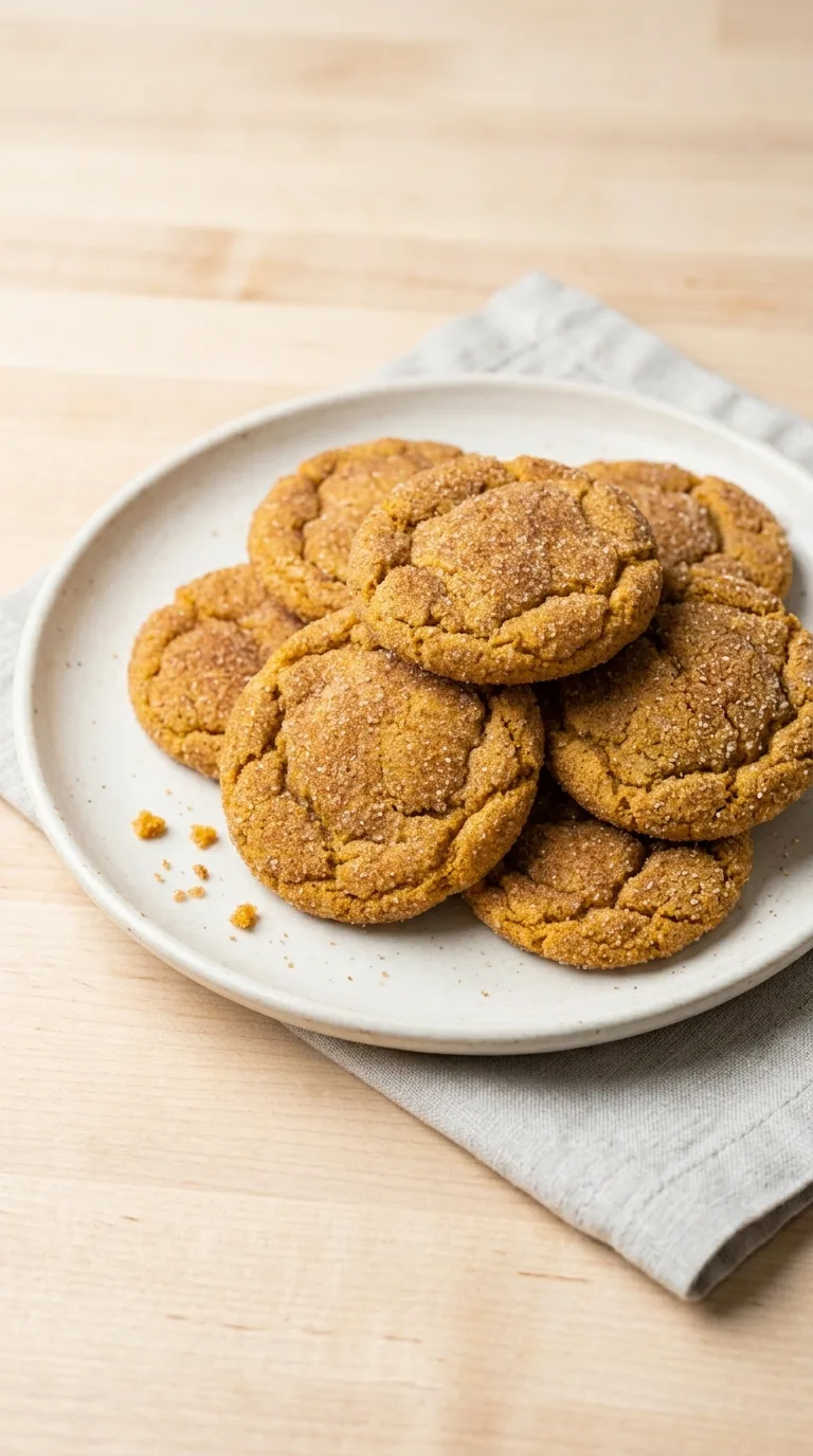 Pumpkin Snickerdoodle Cookies featured image