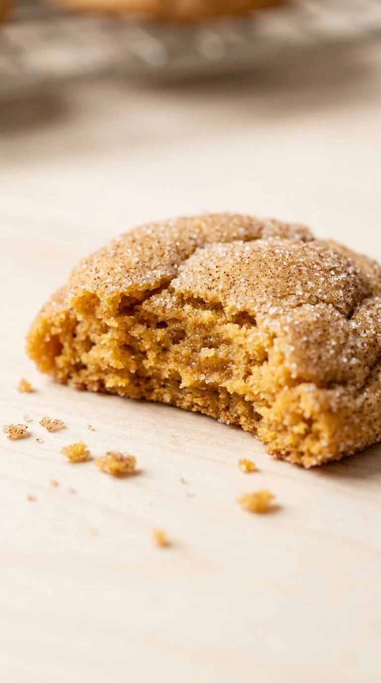 Pumpkin Snickerdoodle Cookies final dish