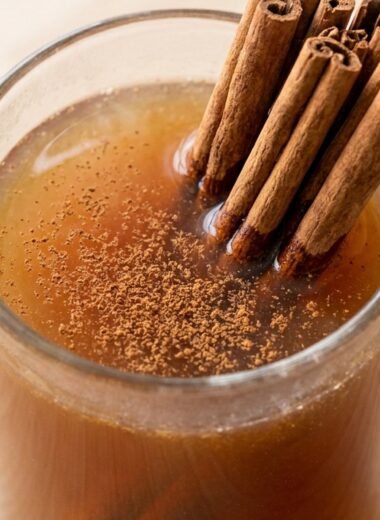 Spiked Hot Apple Cider finished recipe