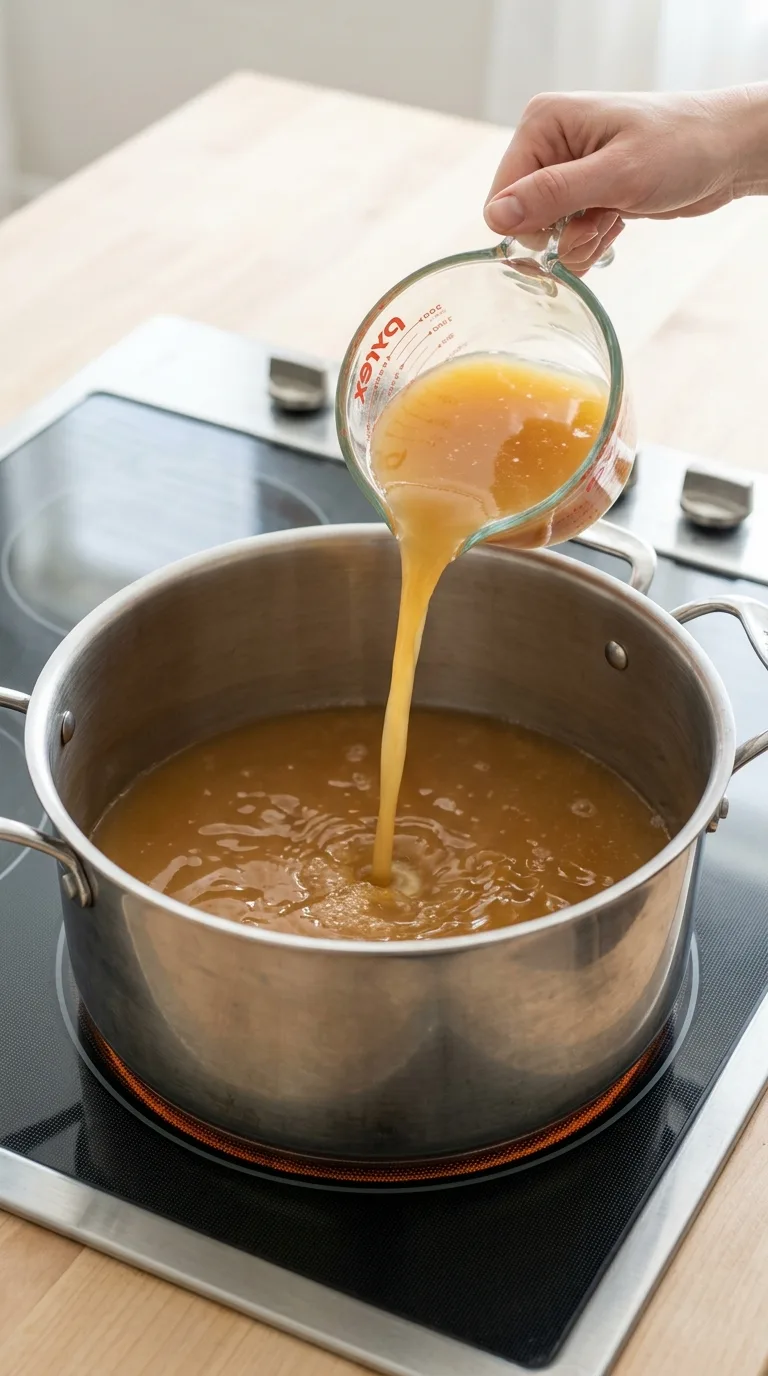 Spiked Hot Apple Cider step 4