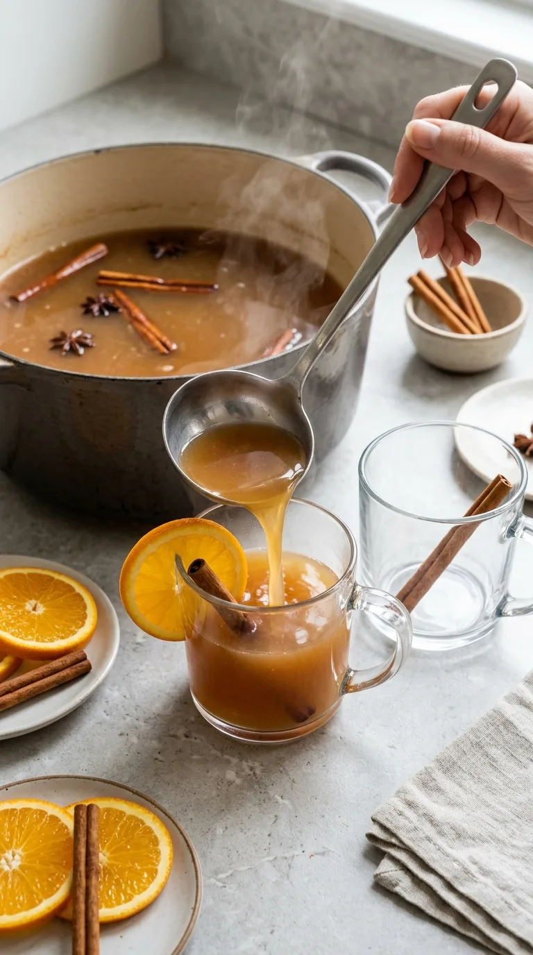 Spiked Hot Apple Cider step 8